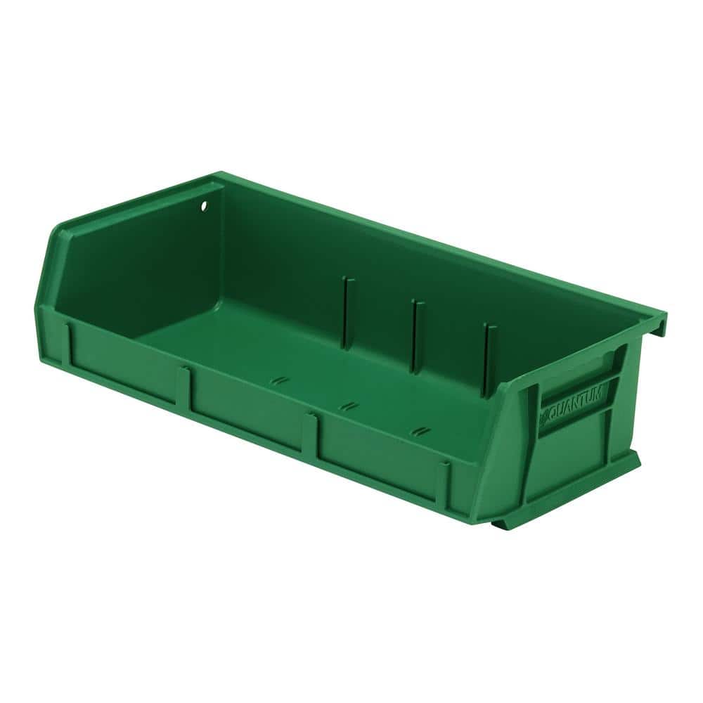 Ultra Series 1.54 qt. Stack and Hang Bin in Green (8-Pack) price history on PriceWatchPro
