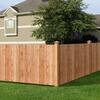 5/8 in. x 3-1/2 in. x 3-1/2 ft. Western Red Cedar Flat Top Fence Picket (13-Pack)