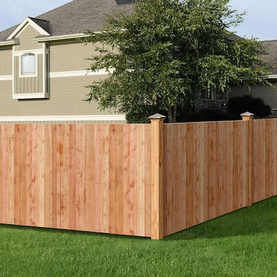 5/8 in. x 3-1/2 in. x 3-1/2 ft. Western Red Cedar Flat Top Fence Picket (13-Pack)