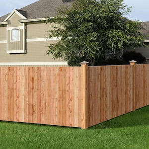 5/8 in. x 3-1/2 in. x 3-1/2 ft. Western Red Cedar Flat Top Fence Picket (27-Pack)