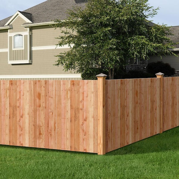 5/8 in. x 3-1/2 in. x 3-1/2 ft. Western Red Cedar Flat Top Fence Picket (27-Pack)