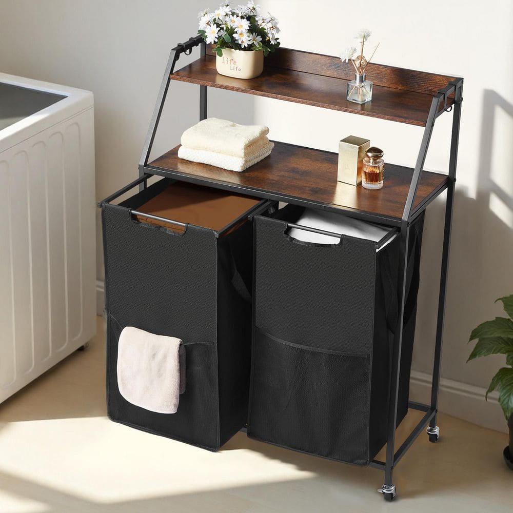 【BLACK】<Lollys Laundry>BinLL ベスト Amazon.com: BALEINE Laundry Hamper with Lid, Tall Laundry Baskets