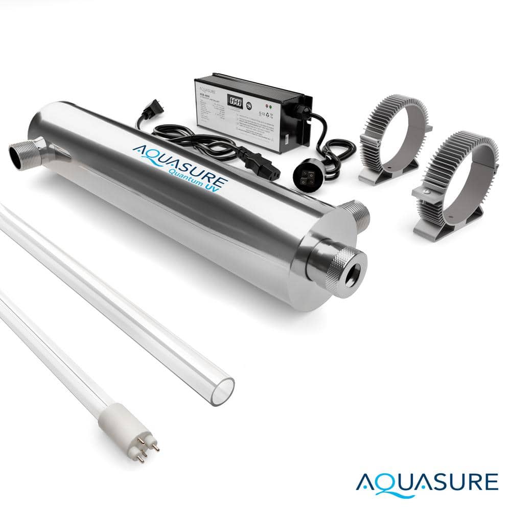 Aquasure Quantum 18 GPM Stainless Steel UV Water Filter System