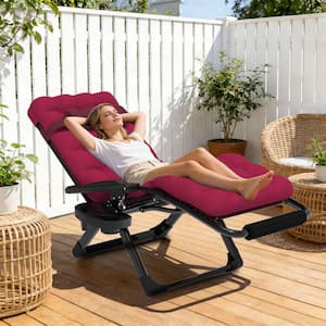 SEEUTEK Zero Gravity Lounge Chair-Foldable Alloy Steel Recliner