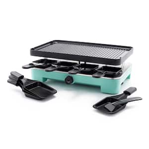 Family Fun Racklette Grill in Turquoise PFAS-FREE
