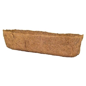 24 in. AquaSav Coconut Liner for window/deck planters
