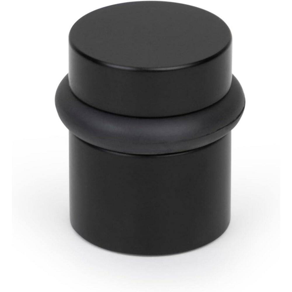 Floor Door Stopper Matte Black-1 Pack Black Stopper Quickly Installed Wall Protector and Door Knobs-1.5 Inch price history on PriceWatchPro