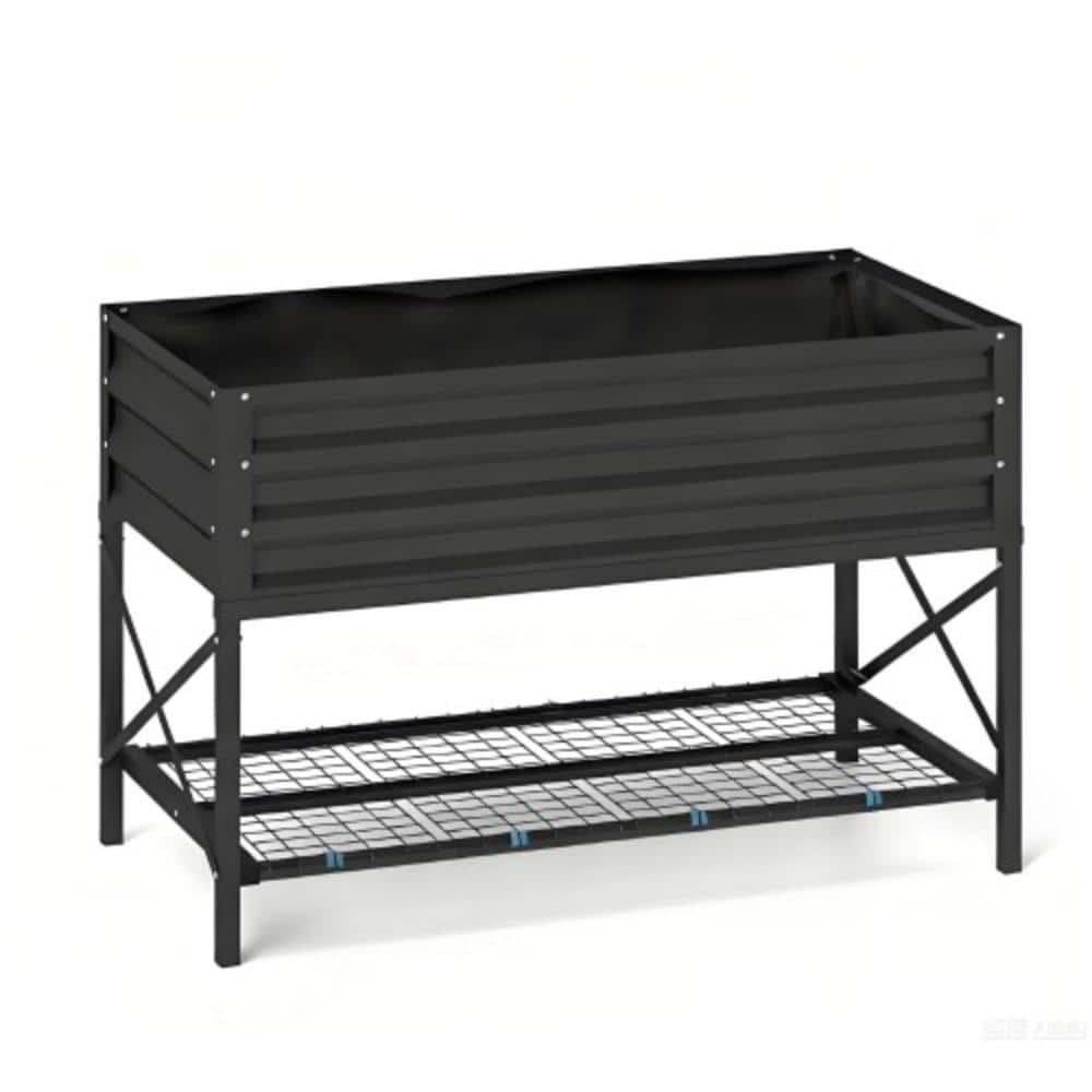 Galvanized Raised Bed  Legs, Storage Shelf & Liner – Backyard price history on PriceWatchPro