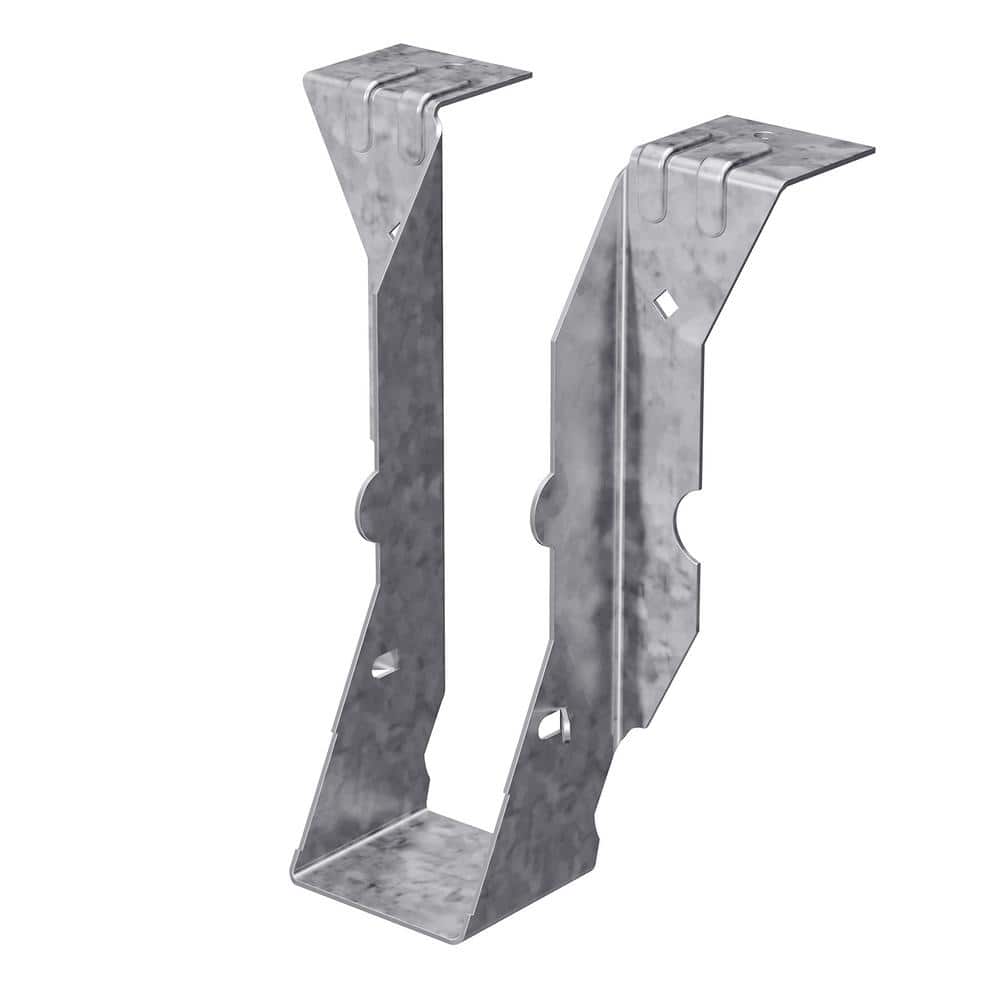 Simpson Strong-Tie PF 18-Gauge ZMAX Galvanized Post Frame Hanger for 2x6  Nominal Lumber PF26Z - The Home Depot