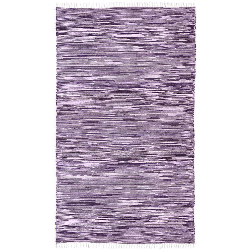 UPC 692789917893 product image for Purple Chenille 5 ft. x 8 ft. Area Rug | upcitemdb.com