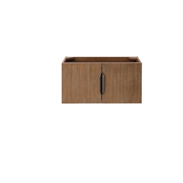 Columbia 31.5 in. W x 15.4 in. D x 16.9 in. H Single Bath Vanity Cabinet without Top in Latte Oak