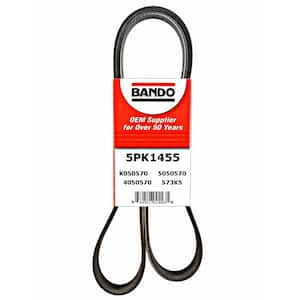 Bando Rib Ace Precision Engineered V-Ribbed Belt - Main Drive 5PK1455 ...