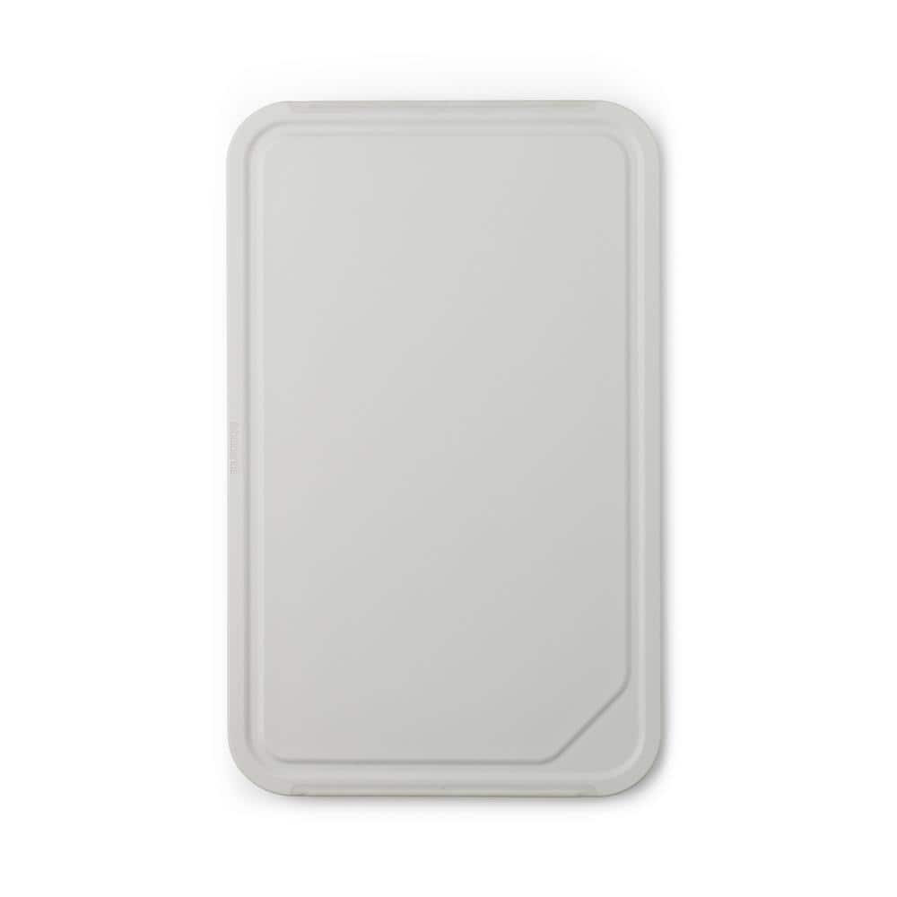 Green and Light Green Plastic Rectangular Cutting Board Set