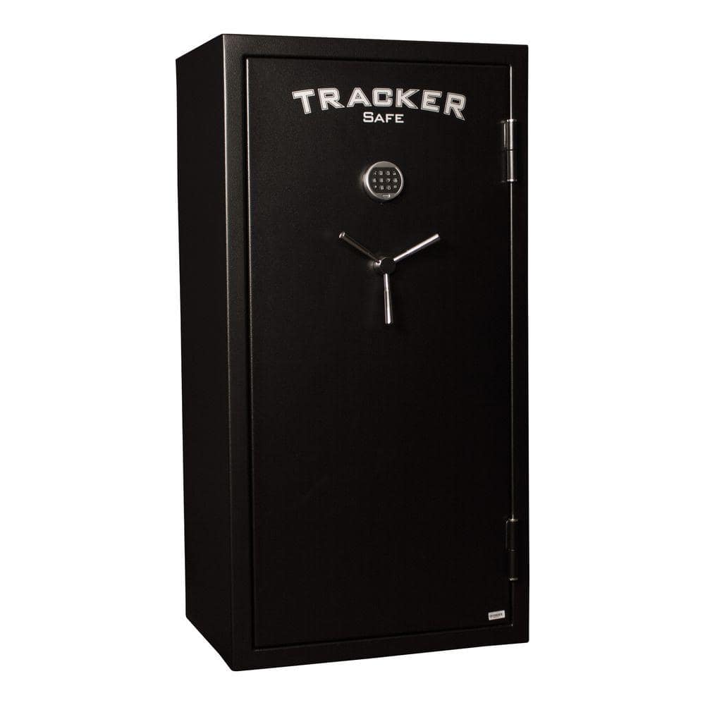 Tracker Safe 24-Gun Fire-Resistant Electronic Lock, Black Powder Coat, Black powder coat finish -  T593024M-ELG