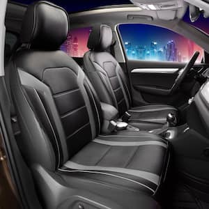 Futuristic Leather 47 in. x 23 in. x 1 in. Seat Cushions - Front Set