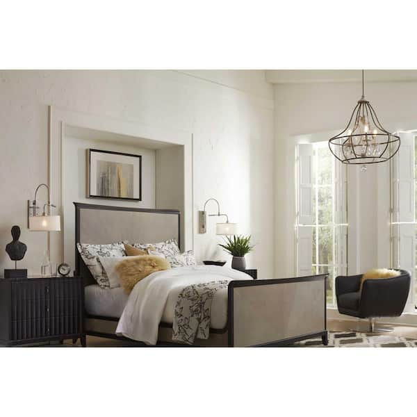 Kempsey Brushed Nickel Swing Arm Wall Bracket