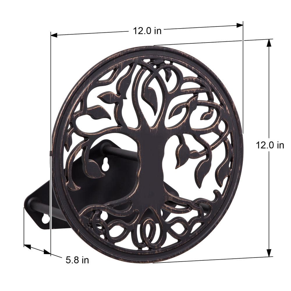 Liberty Garden Aluminum Wall Mounted Hose Holder
