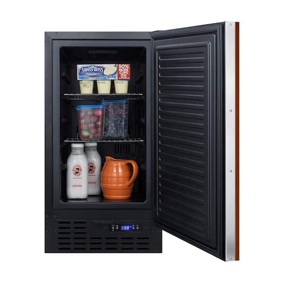 18 in. W 2.7 cu. ft. Freezerless Fridge with Panel-Ready Door Counter Depth