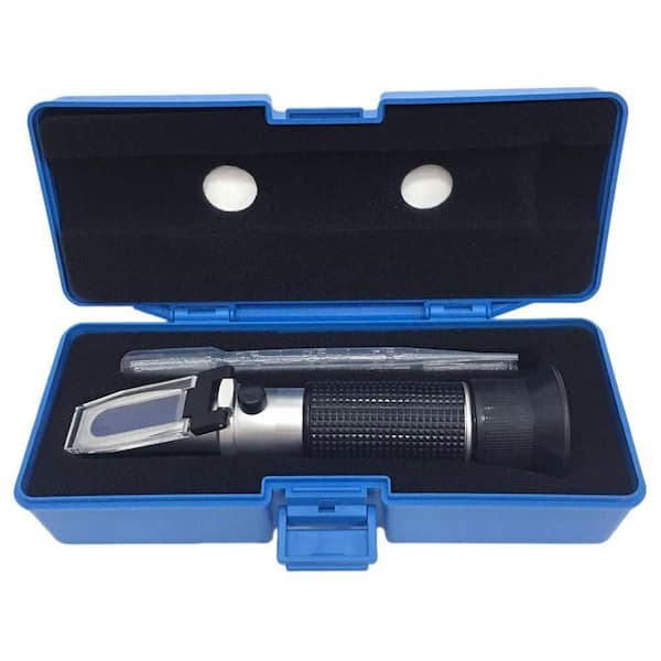 1-Piece Beer Brewing Kit, Brix Refractometer with ATC, Dual Scale-Specific Gravity and Brix, Durable and Easy to Use
