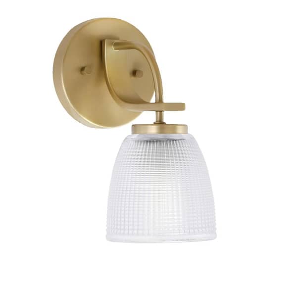Unbranded Olympia 1-Light New Age Brass Wall Sconce