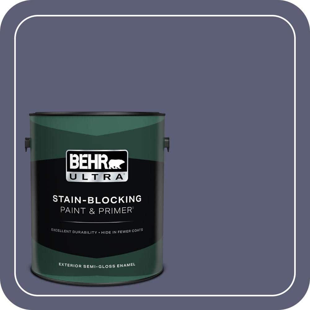1 gal. #S560-6 Blue Blood Semi-Gloss Enamel Exterior Paint & Primer price history on PriceWatchPro