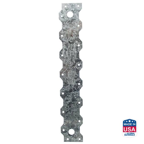 Simpson Strong-Tie ST22 Galvanized Strap Tie, 20-Gauge, 1-1/4" X 21-5/8