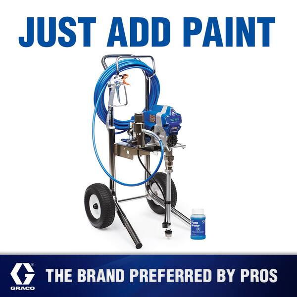 Graco Pro 210ES Stand Airless Paint Sprayer with 20 in. Extension, 50 ft.  Hose and TRU621 Spray Tip 18F045 - The Home Depot