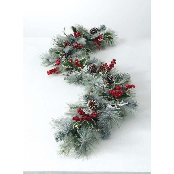 Matte Weatherproof Berry Garland | Red | 5' | NOT CURRENTLY IN STOCK -  Holiday 2024