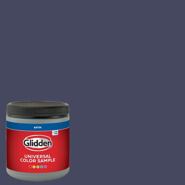 Glidden 8 oz. PPG1171-7 Chinaberry Satin Interior Paint Sample