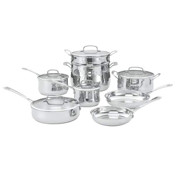 Cuisinart Contour 13-Piece Stainless Steel Cookware Set