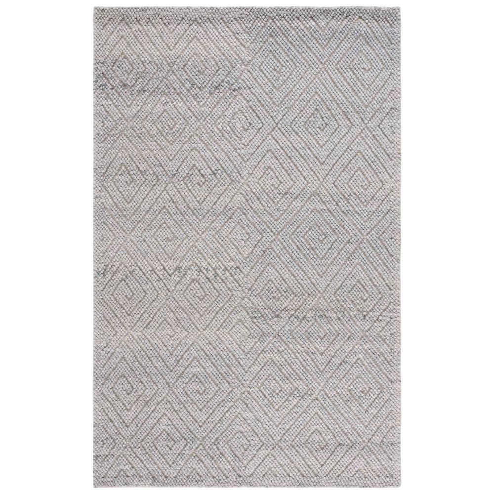 Natura 5 ft. x 8 ft. Gray Diamond Swirl Area Rug price history on PriceWatchPro