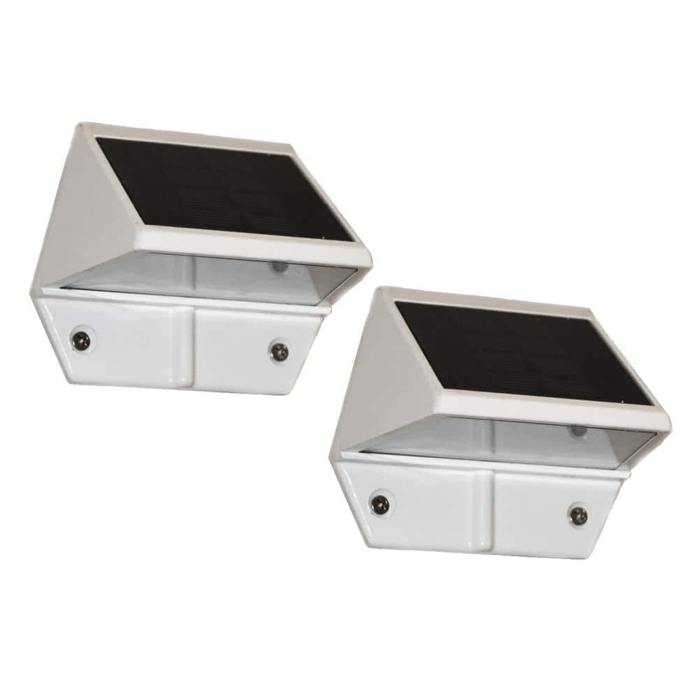 Classy Caps White Aluminum Deck And Wall Light