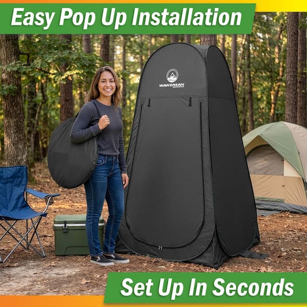 Wakeman Outdoors Portable Pop Up Tent HW4700066 - The Home Depot