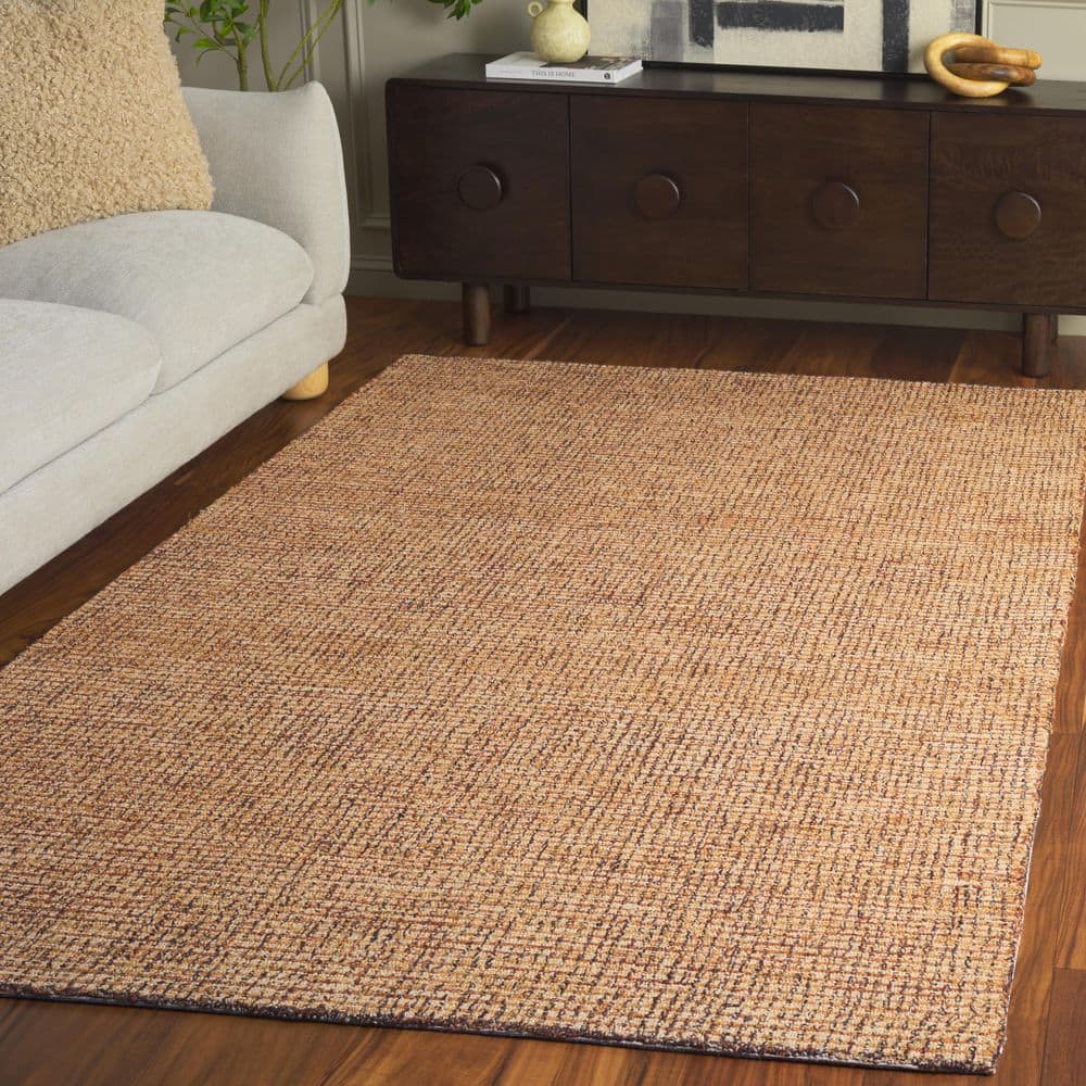 Pine 4 ft. x 6 ft. Natural/Gold Minimalist Heathered Area Rug price history on PriceWatchPro