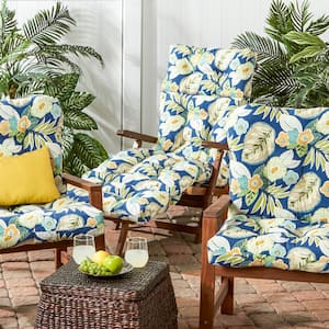 Marlow Floral Outdoor Chaise Lounge Cushion