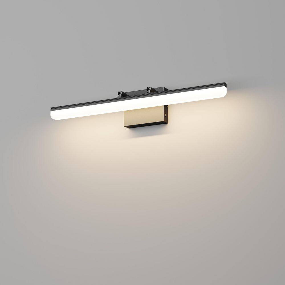 23.82 in. 1-Light Black LED Bathroom Vanity Light Bar with 5-CCT Adjustable Switch price history on PriceWatchPro
