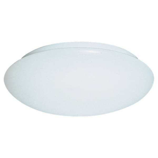 Generation Lighting Holly 3-Light White Flushmount