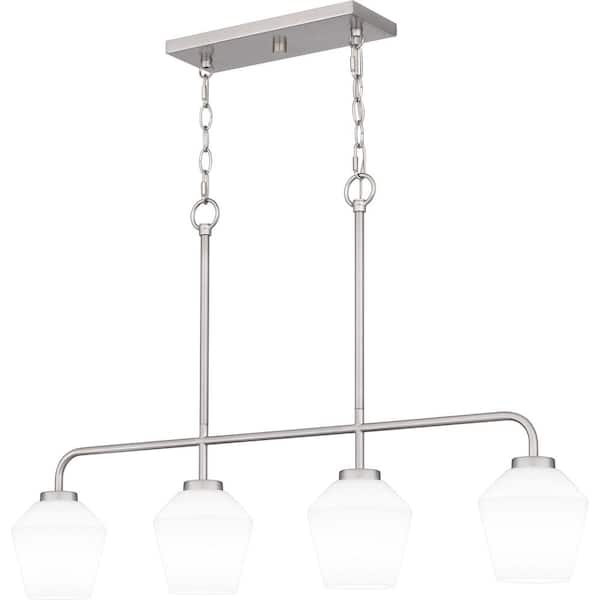 Nielson 4-Light Brushed Nickel Chandelier