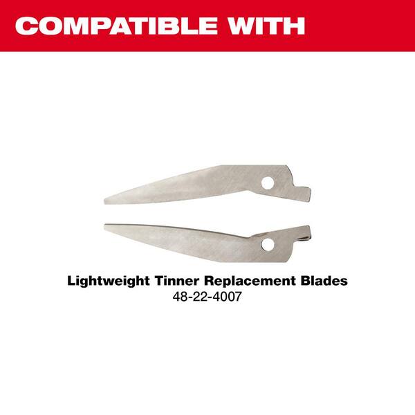 13 in. Lightweight Tinner