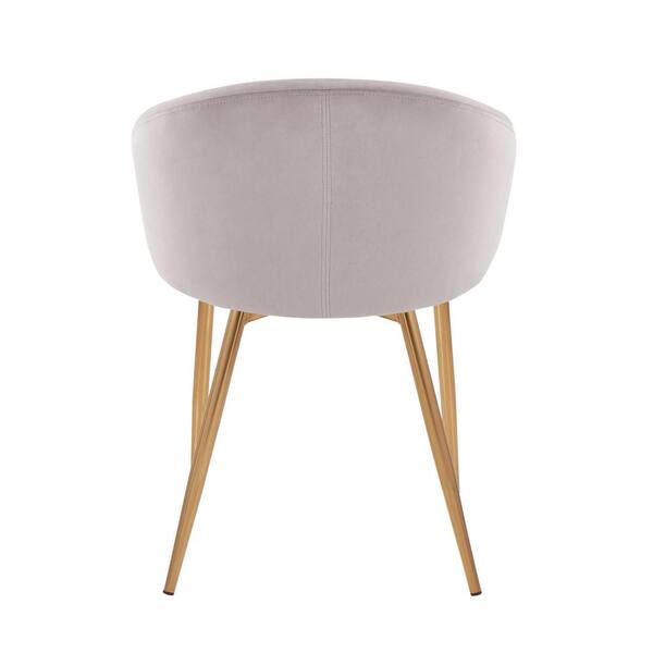 bouclair pink chair