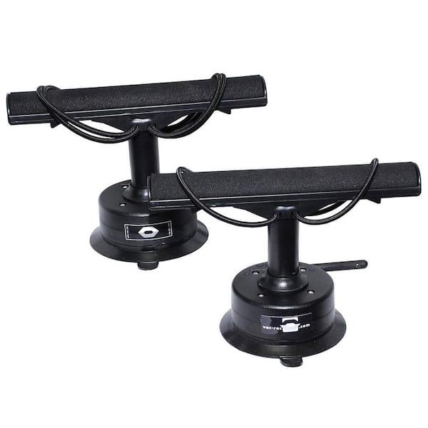 Unbranded Multi Vacuum Rod Rack Holds up to 4 Rods and Reels with On/Off Lever