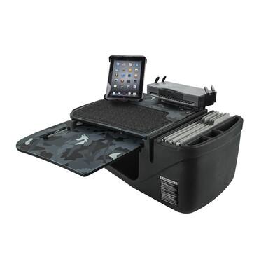 GripMaster Urban Camouflage Car Desk with Printer Stand and Tablet Mount
