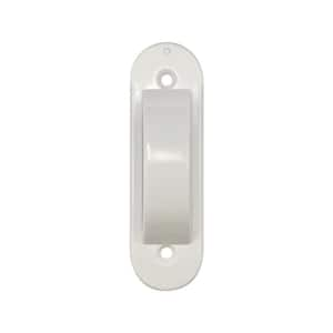 White Plastic Toggle Switch Guards for Wall Plates (2-Pack)