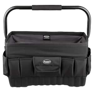 Pro Box 18 in. Open Top Tool Tote Storage Bag with 21 Pockets