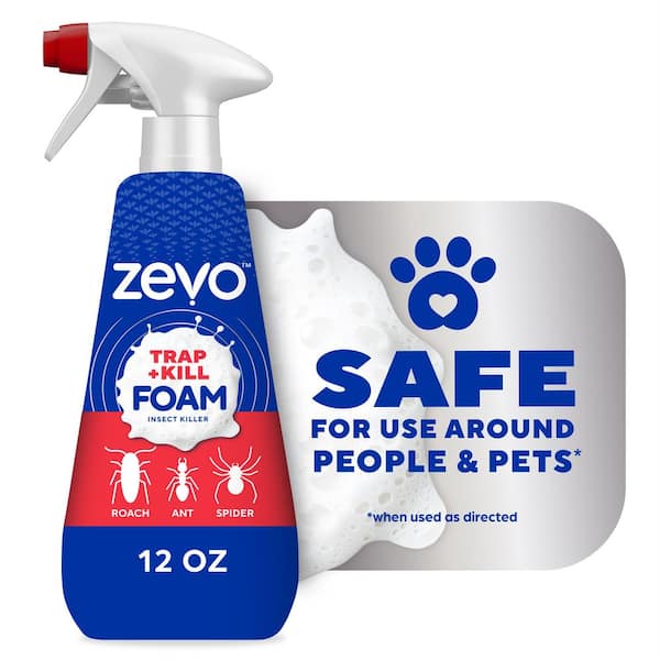12 oz. Trap and Kill Foam Ant, Roach, and Spider Insect Killer Trigger Spray