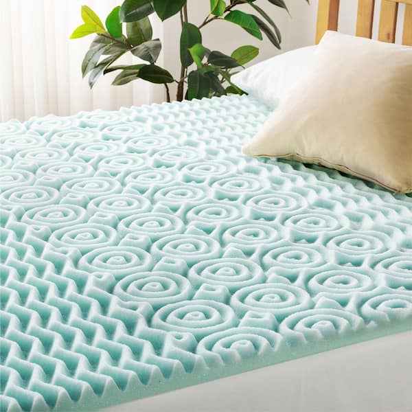 Linenspa Essentials 2 5-Zone Gel Memory Foam Mattress Topper