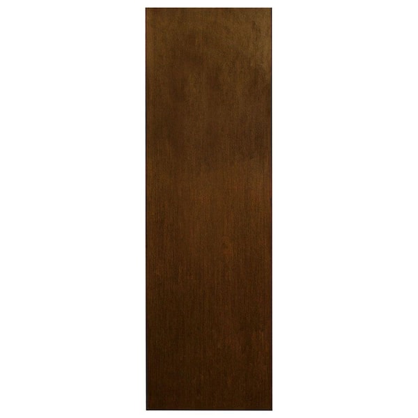 Hampton Bay 11.25 in. W x 36 in. H Cabinet End Panel in Cognac (2-Pack)