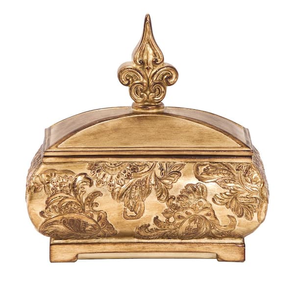 Unbranded Ornate Gold Decorative Box