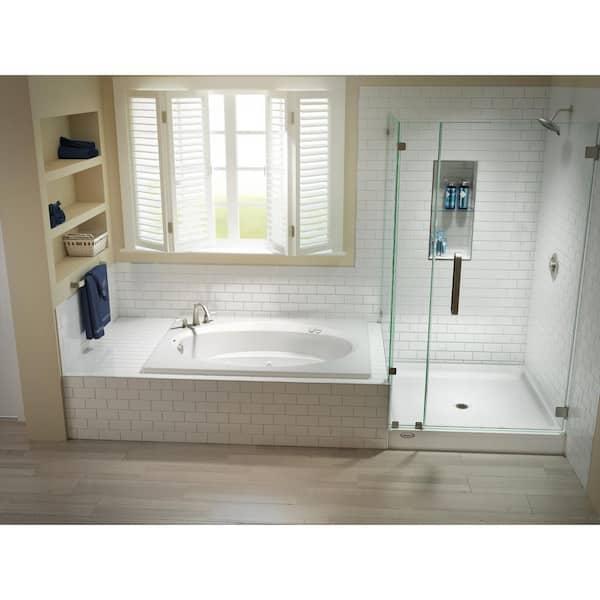 JACUZZI 36 in. x 36 in. Center Drain 6 