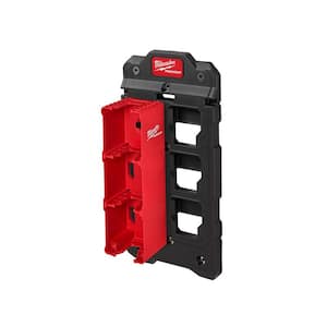 Packout M18 Battery Rack with Packout Compact Wall Plate